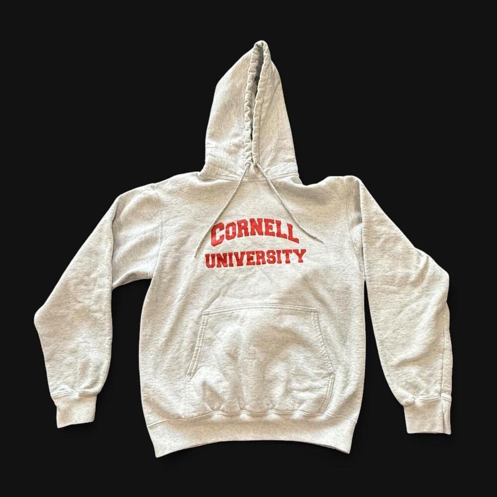 Cornell university gray hoodie with